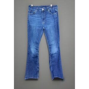 Blue‎ Jeans Women's Size 12 Flared Leg High Waist Stretch Unbranded